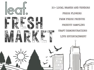 Leaf Fresh Market poster